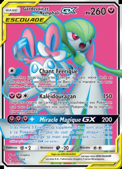 Gardevoir et Nymphali GX card