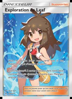 Exploration de Leaf card