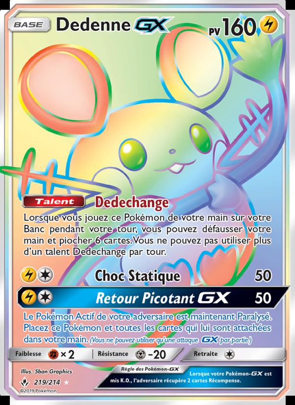 Dedenne GX card
