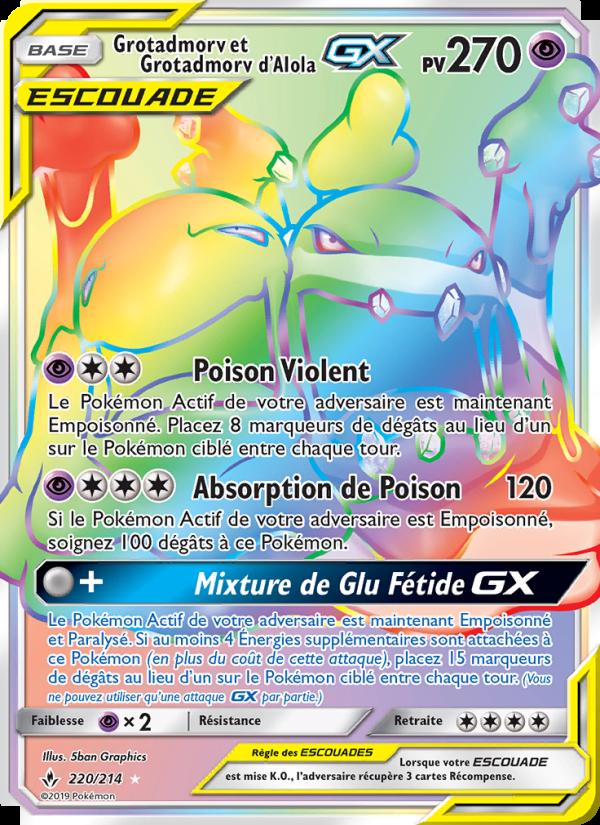 Grotadmorv et Grotadmorv d’Alola GX card