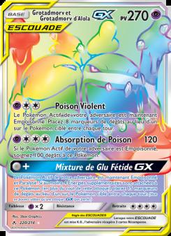 Grotadmorv et Grotadmorv d’Alola GX card