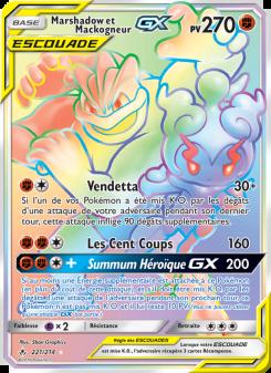 Marshadow et Mackogneur GX card