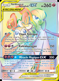 Gardevoir et Nymphali GX card
