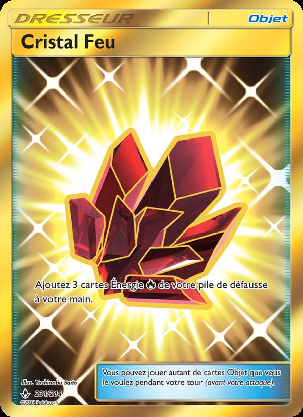 Cristal Feu card