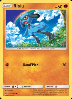 Riolu card
