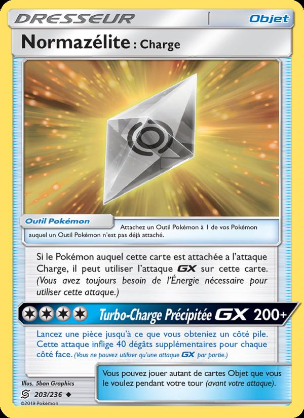 Normazélite : Charge card