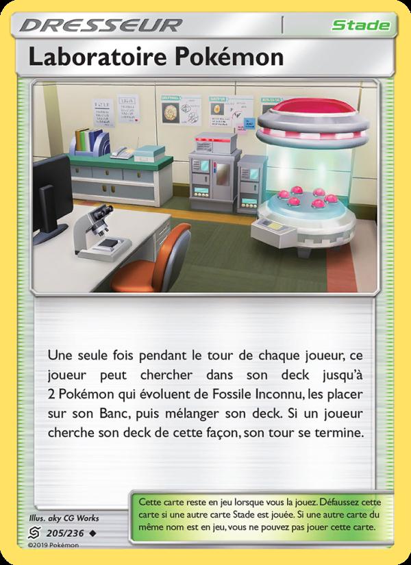 Laboratoire Pokémon card