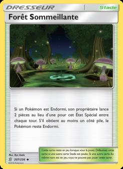 Forêt Sommeillante card