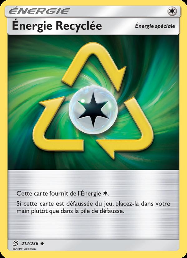 Énergie Recyclée card