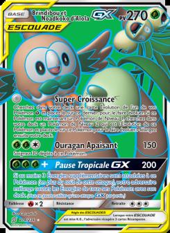 Brindibou et Noadkoko d’Alola GX card