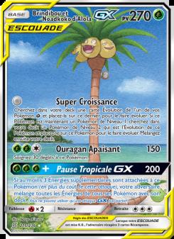 Brindibou et Noadkoko d’Alola GX card