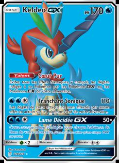 Keldeo GX card