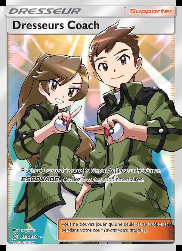 Dresseurs Coach card