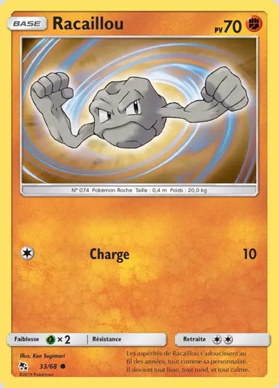 Racaillou card