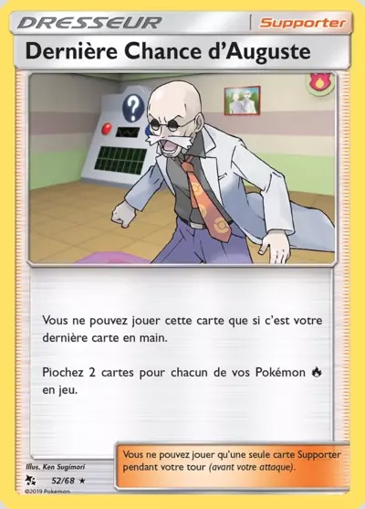 Dernière Chance d’Auguste card