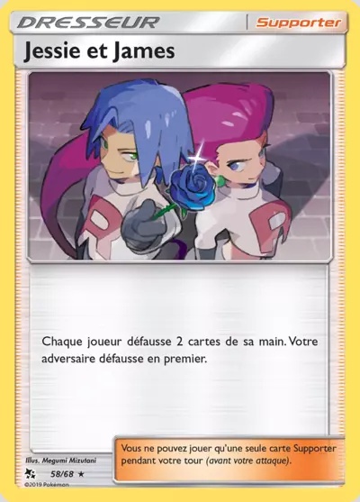 Jessie et James card