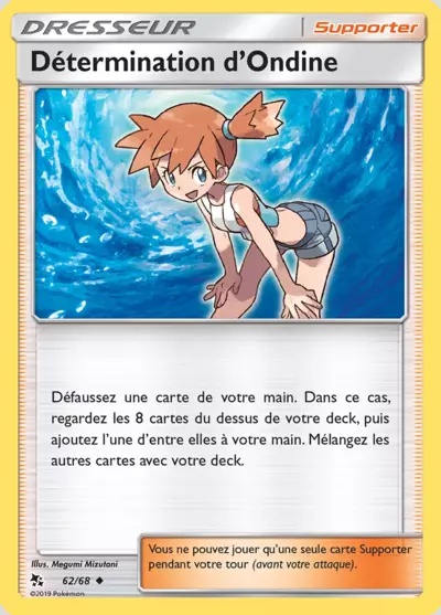 Détermination d’Ondine card