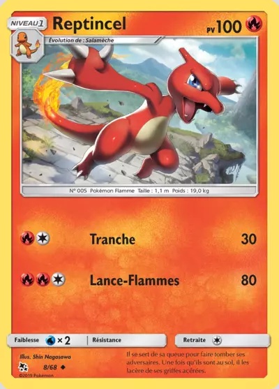 Reptincel card