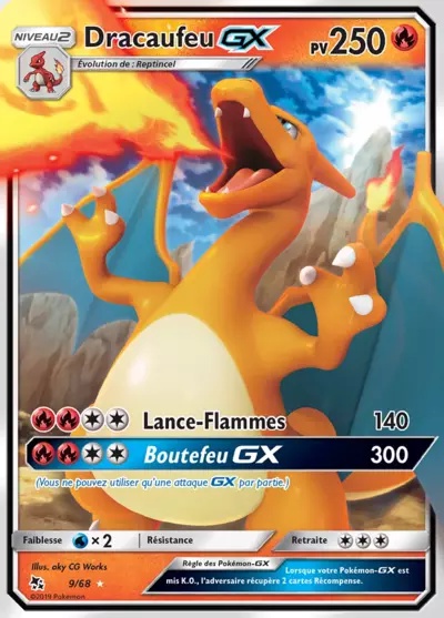 Dracaufeu-GX card