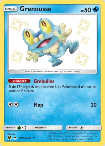 Grenousse card