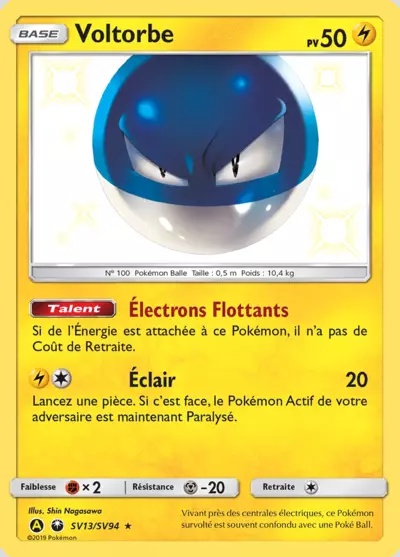 Voltorbe card