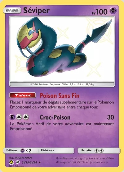 Séviper card