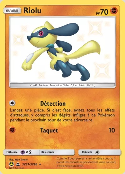 Riolu card