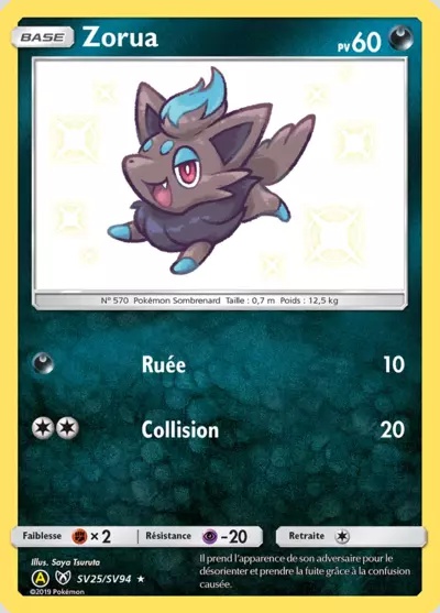 Zorua card