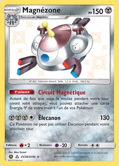 Magnézone card