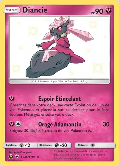 Diancie card