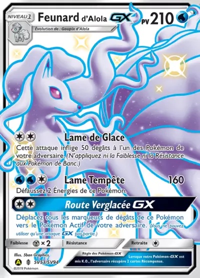 Feunard d’Alola-GX card