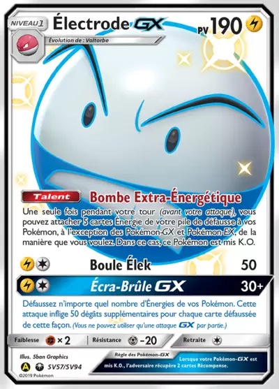 Électrode-GX card