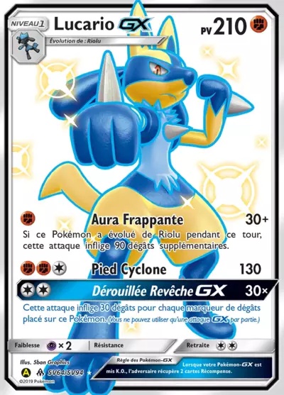 Lucario-GX card