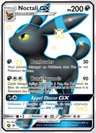 Noctali-GX card