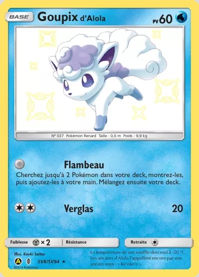 Goupix d’Alola card