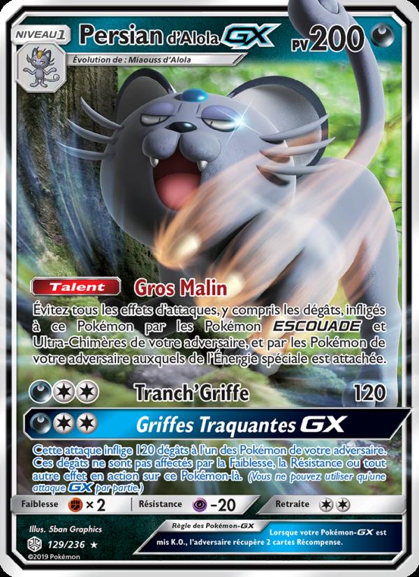 Persian d’Alola GX card
