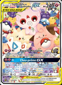Togepi, Mélo et Toudoudou GX card