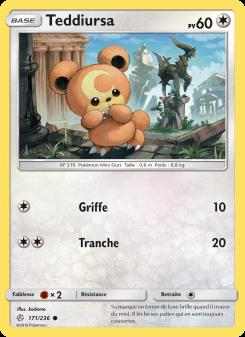 Teddiursa card
