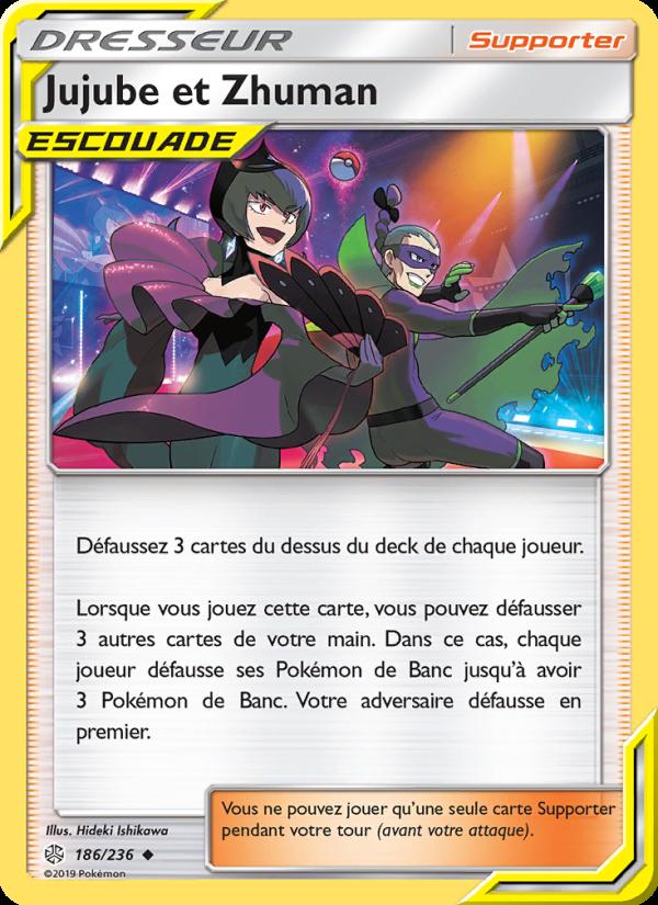Jujube et Zhuman card