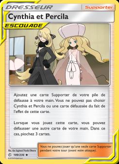 Cynthia et Percila card