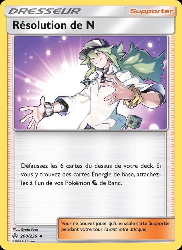 Résolution de N card