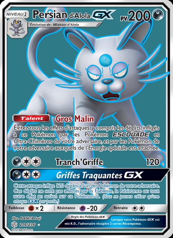 Persian d’Alola GX card