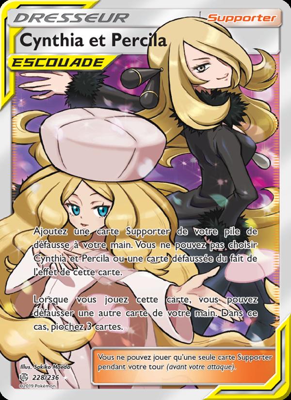 Cynthia et Percila card
