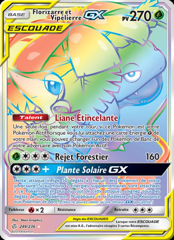 Florizarre et Vipélierre GX card