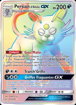 Persian d’Alola GX card