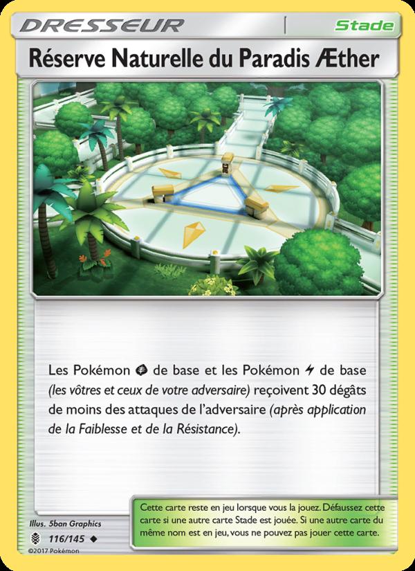 Réserve Naturelle du Paradis Æther card