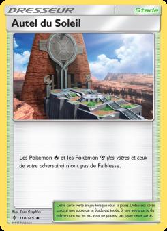Autel du Soleil card