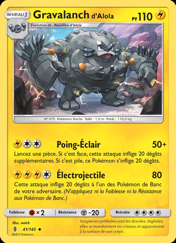 Gravalanch d’Alola card