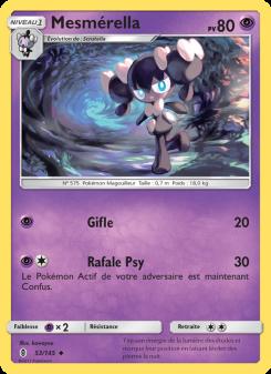 Mesmérella card