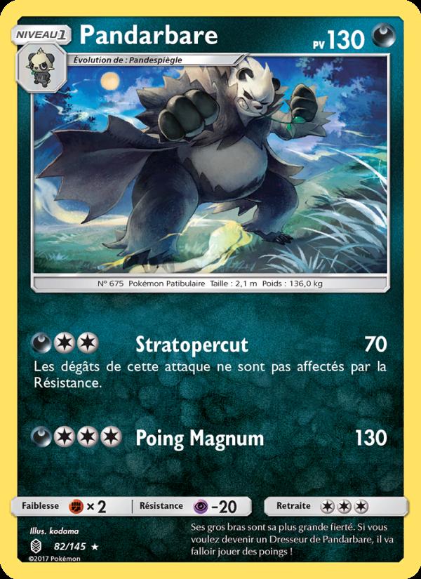 Pandarbare card